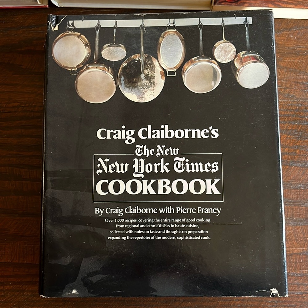 Cook book - Craig Claiborne